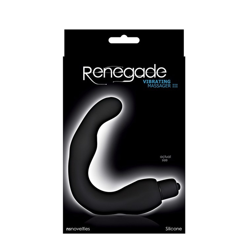 Массажер простаты с вибрацией NS Novelties Renegade, черный