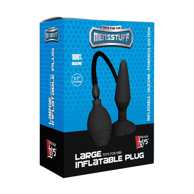 Надувной анальный плаг MENZSTUFF LARGE INFLATABLE PLUG