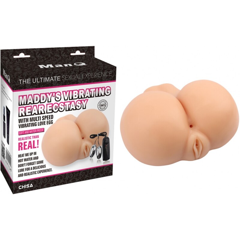 Мастурбатор з вібрацією у вигляді попи Chisa Man Q Maddy's Vibrating Rear Ecstasy з кібершкіри Мастурбатор з вібрацією у вигляді попи Chisa Man Q Maddy's Vibrating Rear Ecstasy з кібершкіри