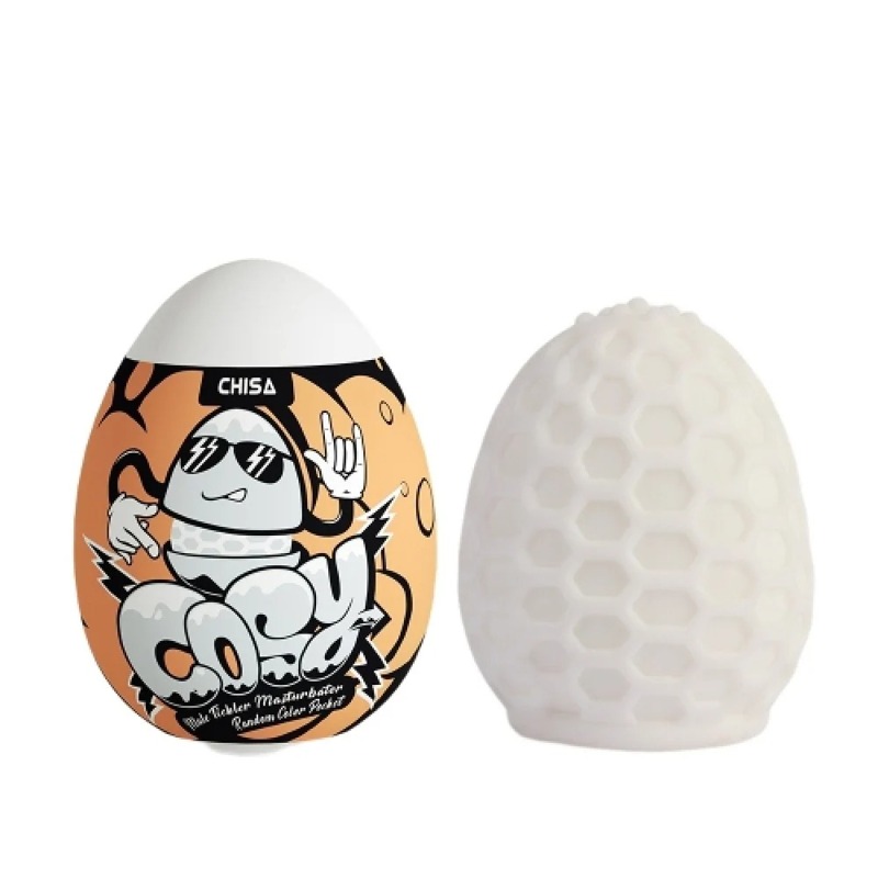 Мастурбатор яйцо Chisa Cosy Male tickler белый, 6 х 5 см