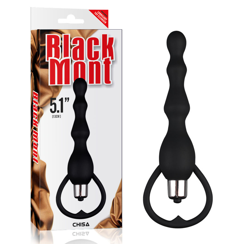 Анальний стимулятор з вібрацією Chisa Black Mont чорний