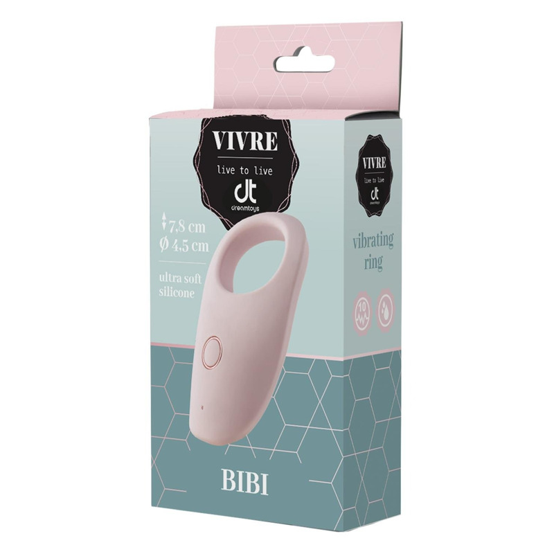 Кольцо эрекционное с вибрацией Dream Toys VIVRE COCKRING BIBI