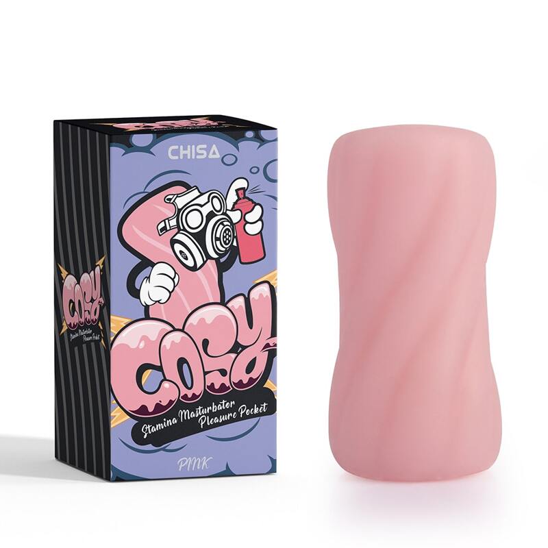 Мастурбатор яйце Chisa COSY Stamina, рожевий, 8 х 4 см