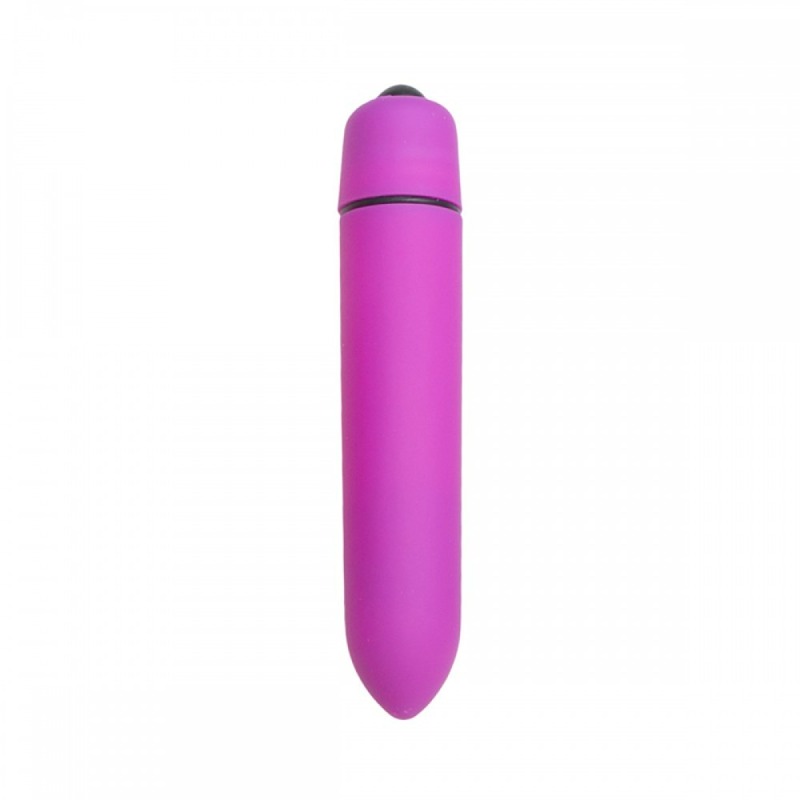 Вибропуля Easytoys, фиолетовая, 9 х 1.5 см