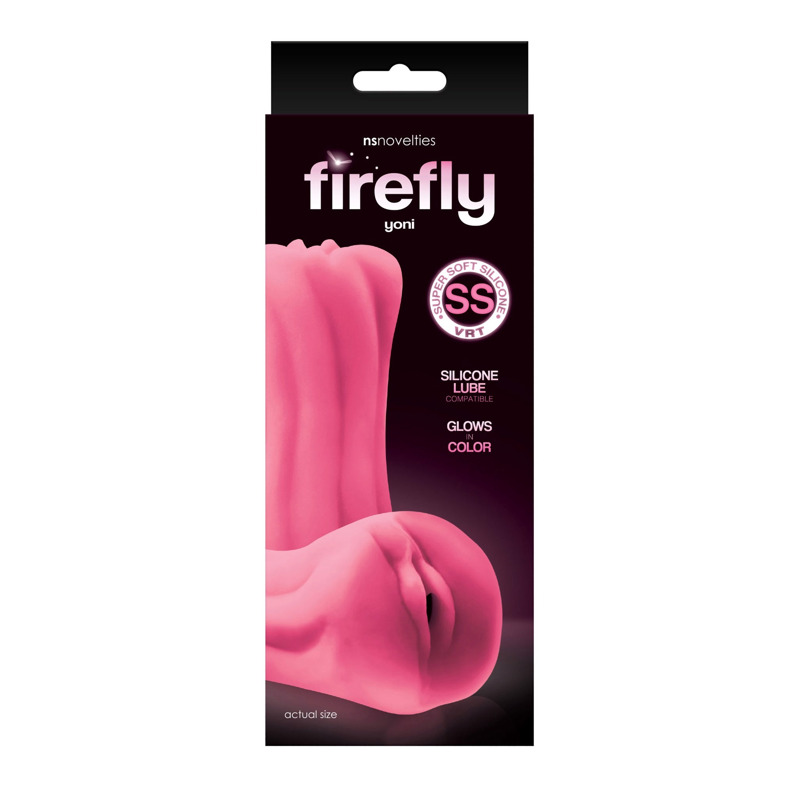 Мастурбатор вагина светящийся в темноте Firefly Yoni NS Novelties