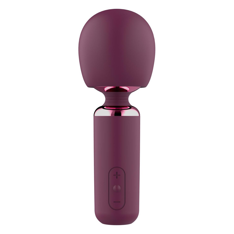 Вибратор микрофон Deam Toys Glam Bold Travel Wand, фиолетовый