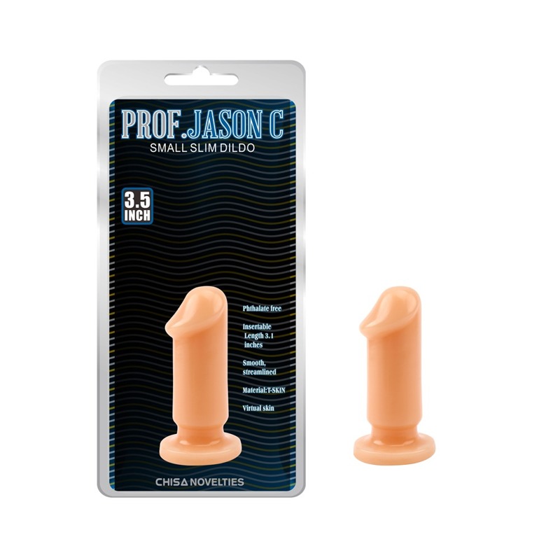Плаг анальний Chisa Prof.Jason C Slim Dildo у вигляді пеніса, S