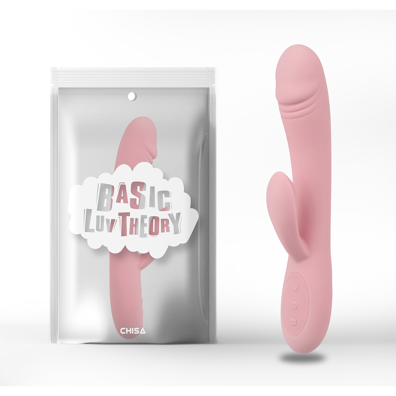 Вібратор-кролик Chisa Basic Luv Theory зі стимуляцією точки G, рожевий