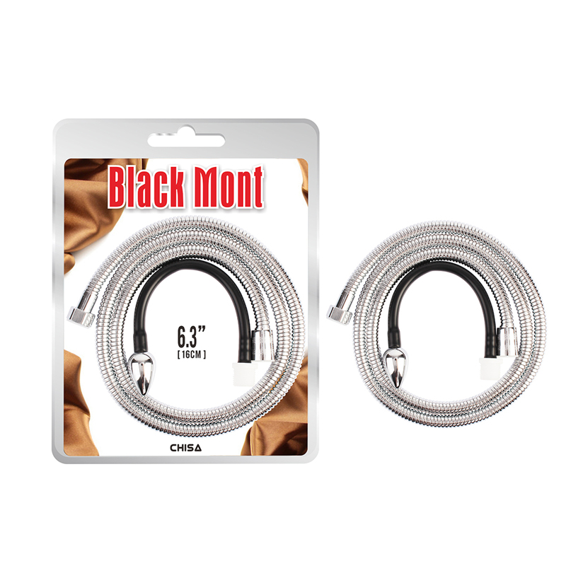 Анальний душ Chisa Black Mont Anal Deep Shower з насадкою у вигляді анальної пробки