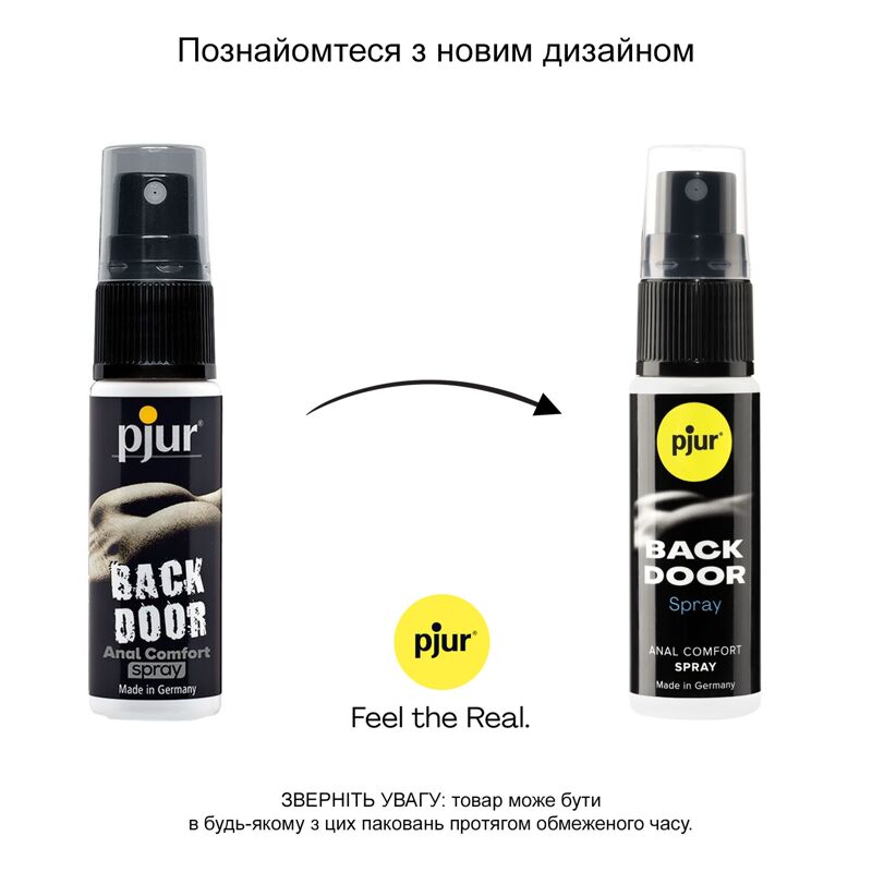 Расслабляющий анальный спрей pjur backdoor 20 мл с пантенолом и алоэ, высококонцентрированный