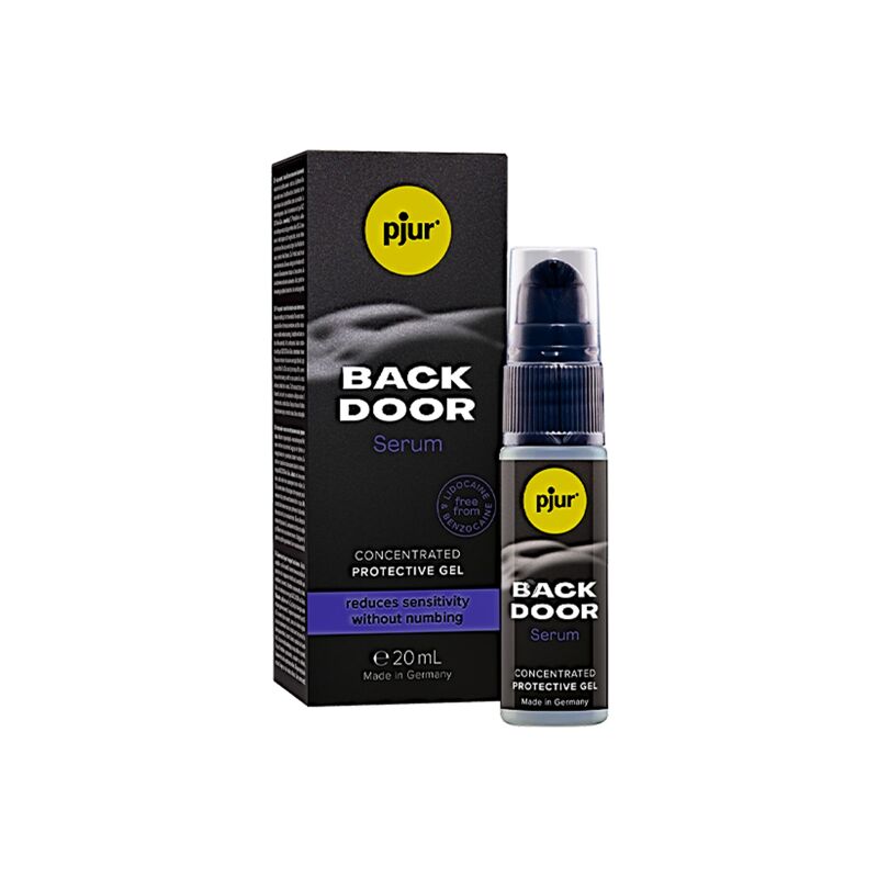 Расслабляющий анальный гель pjur backdoor Serum 20 мл, создает пленку, высококонцентрированный