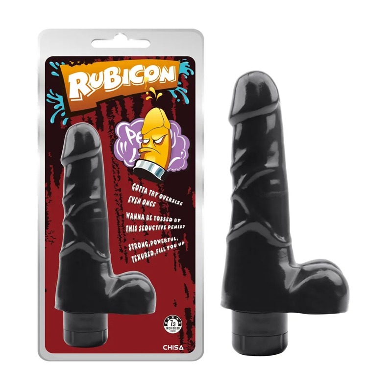 Вібратор реалістичний Chisa RUBICON, чорний