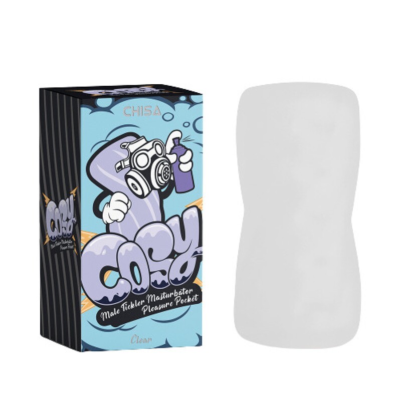 Мастурбатор яйце Chisa COSY Stamina, прозорий, 8 х 4 см