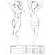 Костюм зайки Passion MALLOY SET L/XL, трусики, топик и ушки