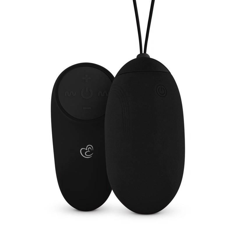 Виброяйцо Vibrating Egg With Remote Control черное