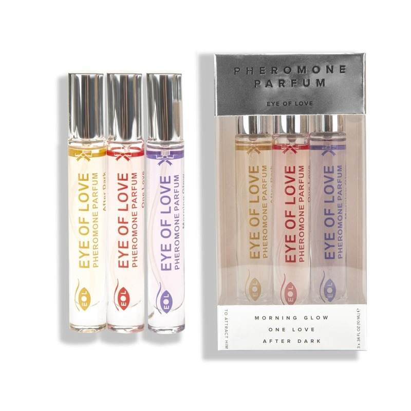 Набор ароматов с феромонами Eye Of Love Pheromone Perfume Set для женщин, 3 шт х 30 мл