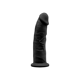 Фаллоимитатор SilexD Robby Black (MODEL 2 size 6in), двухслойный, силикон+Silexpan, диаметр 3,5 см