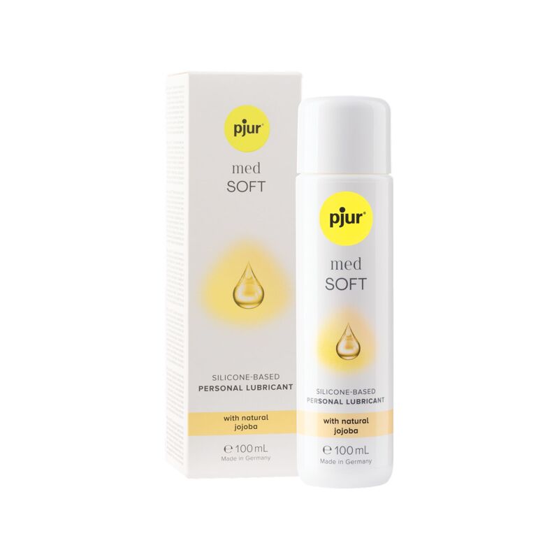 Силиконовая смазка pjur MED Soft glide 100 мл с маслом жожоба для очень сухой и чувствительной кожи