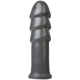 Фаллоимитатор для фистинга Doc Johnson American Bombshell B-10 Warhead Gun Metal, диаметр 6,9см