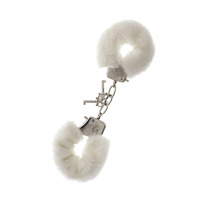 Наручники Metal Handcuff with Plush, белый