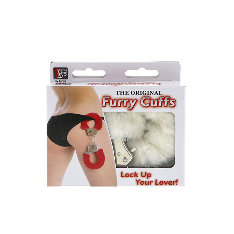 Наручники Metal Handcuff with Plush, белый