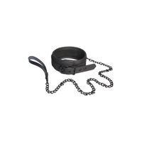 Ошейник с поводком BLAZE COLLAR AND CHAIN BLACK