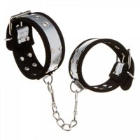 Поножи DS Fetish Ankle Cuffs, Silver