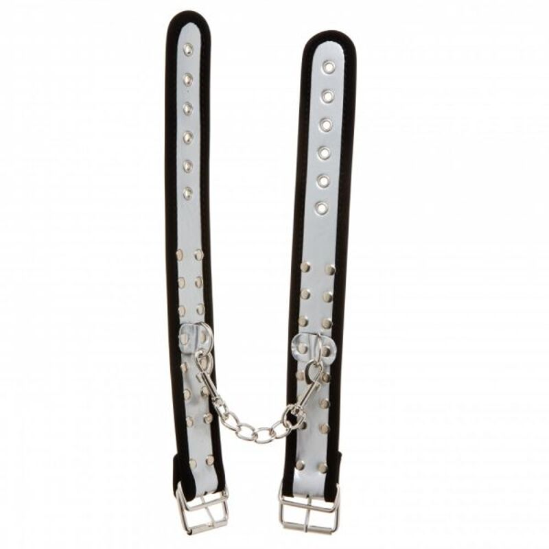 Поножи DS Fetish Ankle Cuffs, Silver