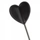 Стек двухсторонний DS Fetish Heart Rose & Black