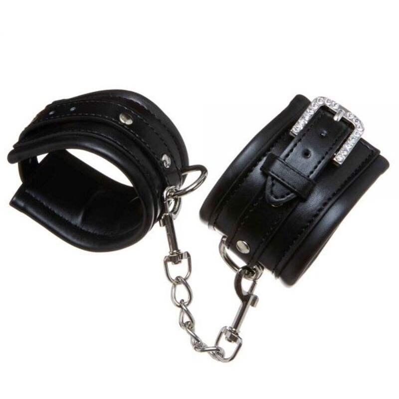 Наручники з ущільнювачем Luxury Fetish Rivet and Style BLACK Наручники з ущільнювачем Luxury Fetish Rivet and Style BLACK