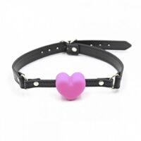 Кляп сердце Silicone Luxury Fetish Pink