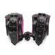 Оковы мягкие Luxury Fetish WRIST CUFF Black&Pink