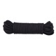 Веревка для бондажа и шибари Chisa Hi-Basic Mini Silk Rope Cotton черная, 10 м