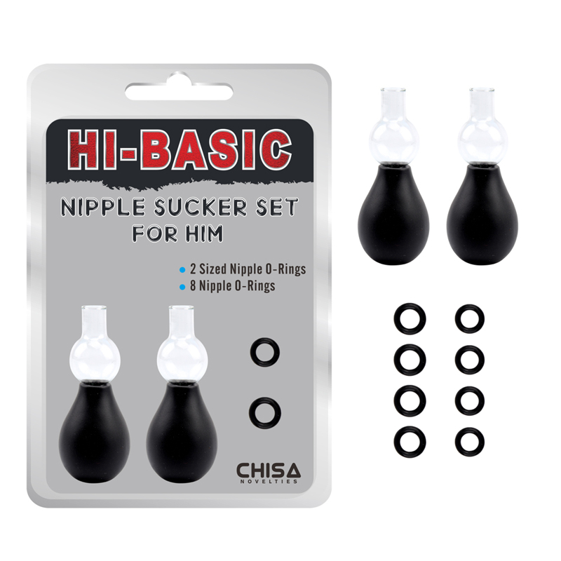 Вакуумные стимуляторы для сосков Chisa Hi Basic Nipple Sucke, 2 шт.