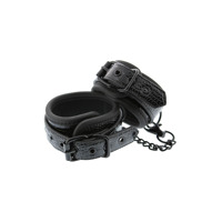 Оковы BLAZE LUXURY ANKLE CUFF CROCO BLACK