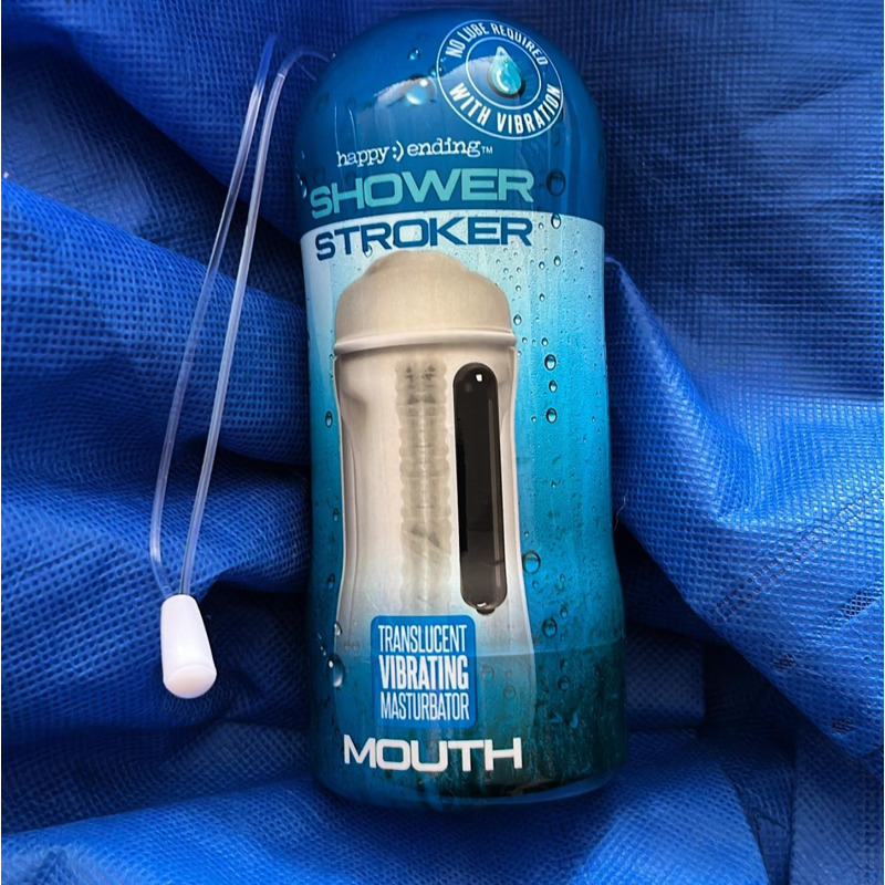 МАСТУРБАТОР ВАГИНА HAPPY ENDING VIBRATING SHOWER STROKER SELF LUBRICATING PUSSY