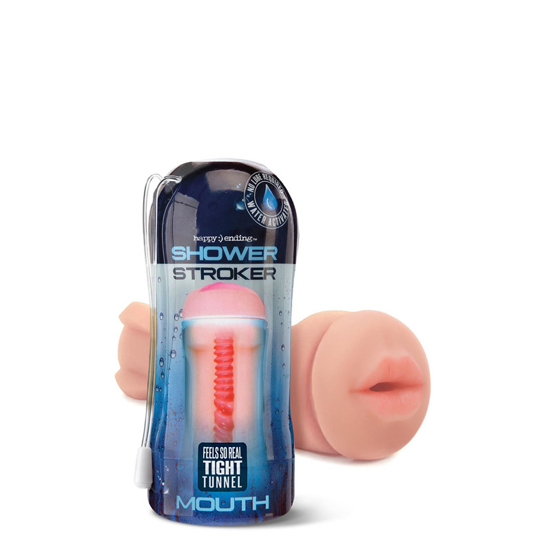 Мастурбатор HAPPY ENDING SHOWER STROKER SELF LUBRICATING MOUTH