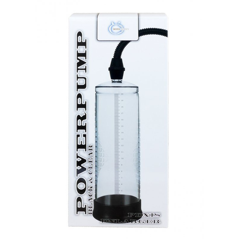 Вакуумная помпа Boss Series: Power pump - Black&Clear