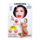 Кукла надувная Boss Series Angelina 3D с вставкой из киберкожи и вибро