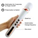 Вибратор-Микрофон черный Massager Super Powerful USB 10 Function