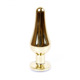 Анальная пробка с камнем Plug-Jewellery Gold BUTT PLUG- Clear