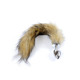 Анальная пробка с хвостом Boss of toys Fox TAIL- Brown XL