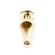 Анальная пробка с розовым камнем Plug-Jewellery Gold BUTT PLUG- Pink