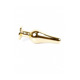 Анальная пробка с розовым камнем Plug-Jewellery Gold BUTT PLUG- Rose