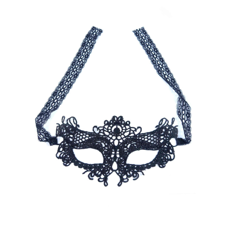 Венецианская Маска черная Love Mask - Boss Series Fetish