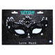 Венецианская Маска черная Love Mask - Boss Series Fetish
