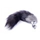 Анальная пробка с хвостом Boss of toys Fox TAIL- Black XXL