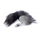 Анальная пробка с хвостом Boss of toys Fox TAIL- Black XXL