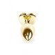 Анальная пробка S с фиолетовым камнем Boss of toys Jewellery