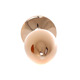 Анальная пробка с оранжевой розочкой Plug-Jewellery Red Gold PLUG ROSE- Peach